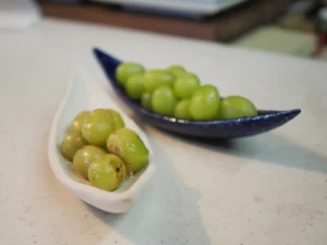 窯GRANDEで焼いたぶどう