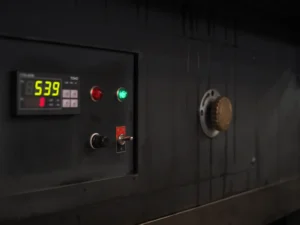 窯GRANDE 温度操作/スイッチ部