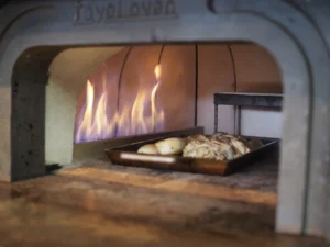 窯GRANDEで焼くキノコ