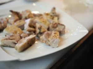 窯GRANDEで焼く鶏肉